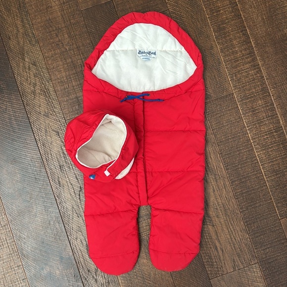 Vintage Raspberry The Baby Bag Puffer Snow
Suit/Bag Newborn up to 15 lbs - Picture 1 of 9